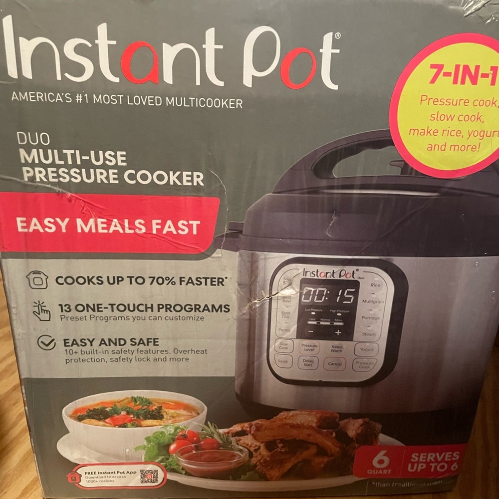 Instant Pot duo multi-use pressure cooker